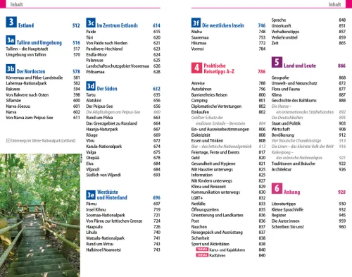 Reise Know-How Rump GmbH Camping-Reise Know-How Reiseführer Baltikum: Estland, Lettland, Litauen