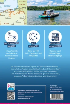 Reise Know-How Rump GmbH Camping-Reise Know-How Wohnmobil-Tourguide Polen - Ostseeküste und Masuren