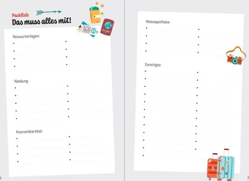 Groh Verlag Notizbücher & -Blöcke*Reisetagebuch - Städtetrips