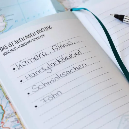 Groh Verlag Nach Zielgruppen-Reisetagebuch (Landkarte)