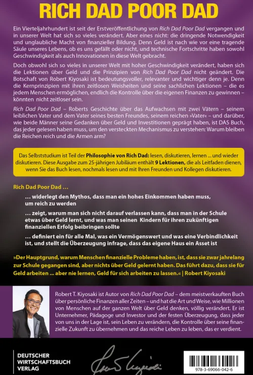 Rich Dad Poor Dad*Deutscher Wirtschaftsbuch Online