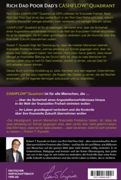 Deutscher Wirtschaftsbuch Sachbücher|Geld & Finanzen*Rich Dad Poor Dad's Cashflow Quadrant