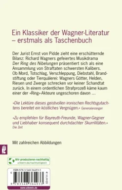 Ullstein Taschenbuchvlg. Musik, Film, Theater*Richard Wagners "Ring des Nibelungen" im Lichte des deutschen Strafrechts