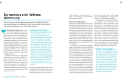 Stiftung Warentest Nachhaltigkeit-Richtig dämmen