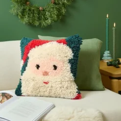Rico Design GmbH & Co.KG Dekoration & Einrichtung*Rico Hooki Hooki, Knüpfset, Kissen Santa