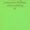 Suhrkamp Verlag Soziologie-Risikogesellschaft. Auf dem Weg in eine andere Moderne