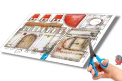 Atelier Color Bastelpapier & Origami-Ritterburg basteln Bastelbogen Ausschneidebogen Ritter & Pferde