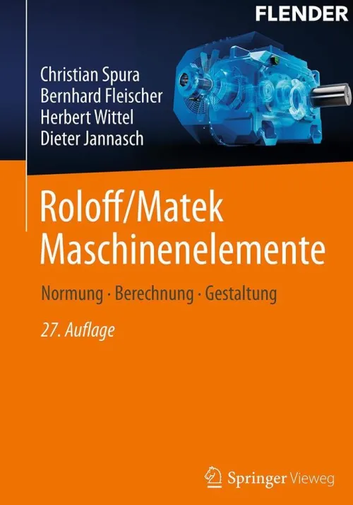 Roloff/Matek Maschinenelemente*Springer-Verlag GmbH Sale