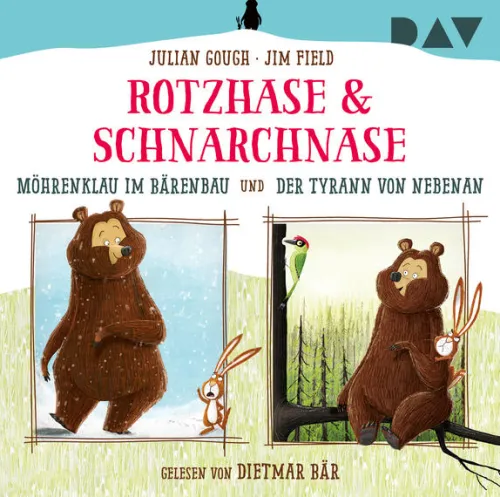 Der Audio Verlag GmbH Kinder- & Jugendbücher·Erstlesebücher|Kinder- & Jugendbücher·Nach Alter*Rotzhase & Schnarchnase - Möhrenklau im Bärenbau und Der Tyrann von nebenan