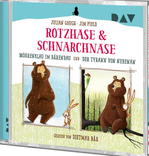Der Audio Verlag GmbH Kinder- & Jugendbücher·Erstlesebücher|Kinder- & Jugendbücher·Nach Alter*Rotzhase & Schnarchnase - Möhrenklau im Bärenbau und Der Tyrann von nebenan