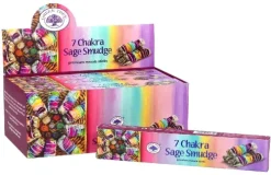 Räucherstäbchen Green Tree "7 Chakra Sage Smudge" 15gr.*Saraswati Outlet