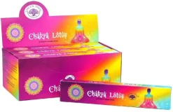Räucherstäbchen Green Tree "Chakra Lotus" 15gr.*Saraswati New