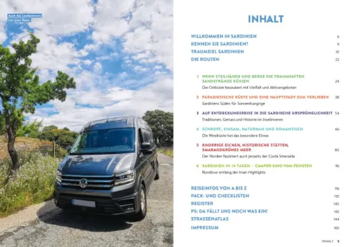 Bruckmann Verlag GmbH Camping-Sardinien mit dem Wohnmobil Die schönsten Routen von Sassari bis Cagliari