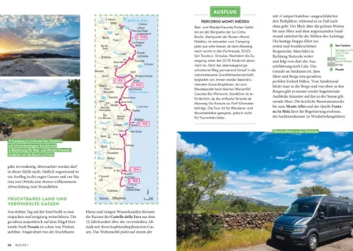Bruckmann Verlag GmbH Camping-Sardinien mit dem Wohnmobil Die schönsten Routen von Sassari bis Cagliari