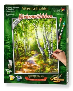 Schipper Malen nach Zahlen - Birkenwäldchen*Noris Spiele GmbH New