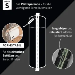 Baier & Schneider Federtaschen-Schlamper S rosa s'maepp