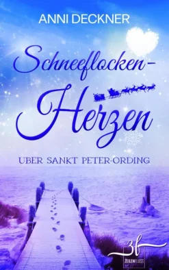 Schneeflockenherzen über Sankt Peter-Ording*Zeilenfluss