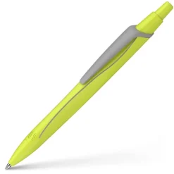 Schneider Schreibgeräte Kugelschreiber*Schneider Kugelschreiber Reco neon gelb, Mine Eco 725 M blau