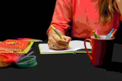 Schneider Schreibgeräte Kugelschreiber*Schneider Kugelschreiber Reco neon gelb, Mine Eco 725 M blau