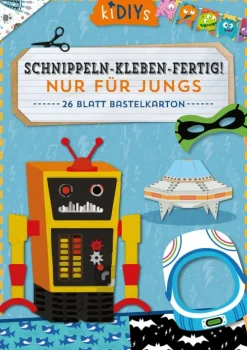 Lingen, Helmut Verlag Bastelpapier & Origami-Schnippeln - Kleben - Fertig! Nur für Jungs