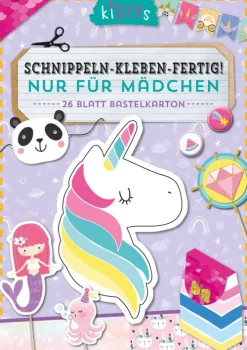 Lingen, Helmut Verlag Bastelpapier & Origami-Schnippeln - Kleben - Fertig! Nur für Mädchen