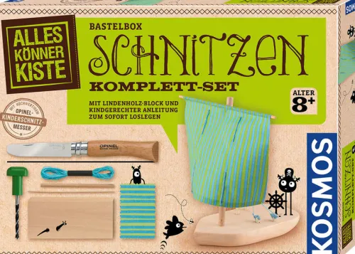 Franckh-Kosmos Forschen & Entdecken|Basteln & Kreatives*Schnitzen Komplett-Set