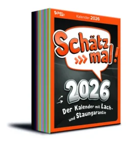 Schätz mal! 2026 I Kalender 2026*SMV Schätz mal Verlag GmbH Discount