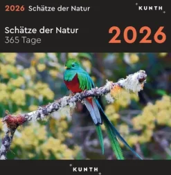 Kunth Kalender Abreiß-Kalender-Schätze der Natur - KUNTH 365-Tage-Abreißkalender 2026