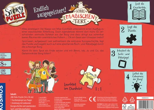 Schule der magischen Tiere - Story Puzzle: Endlich ausgegeistert!*Franckh-Kosmos Hot