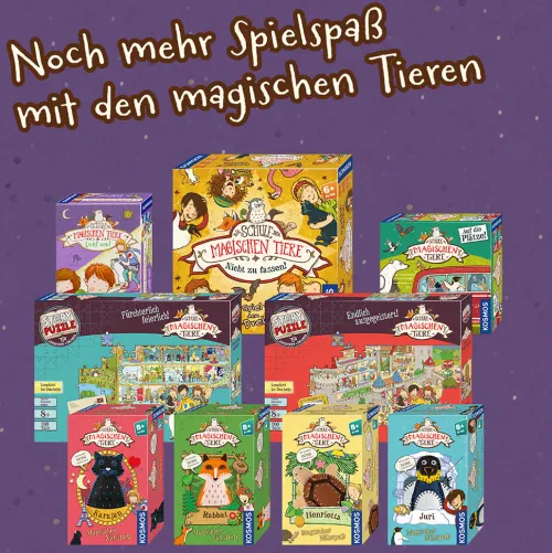 Schule der magischen Tiere - Story Puzzle: Endlich ausgegeistert!*Franckh-Kosmos Hot