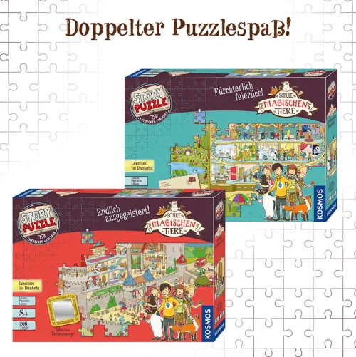 Schule der magischen Tiere - Story Puzzle: Endlich ausgegeistert!*Franckh-Kosmos Hot