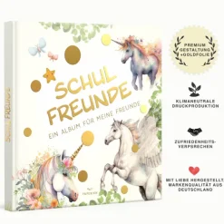 PAPERISH Verlag Freundebücher-Schulfreunde - EINHORN