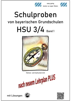 Durchblicker Verlag Quali Trainer·Grundschule*Schulproben von bayerischen Grundschulen - HSU 3/4 mit Lösungen. Bd.1