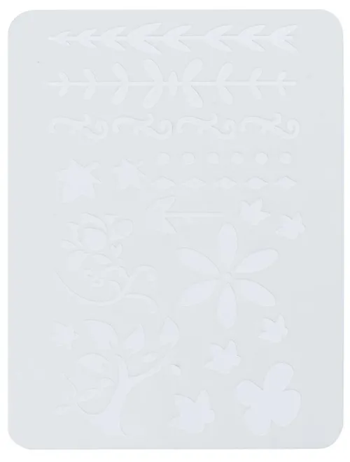 Quo Vadis Dekoration & Einrichtung-Scrapbooking-Set, Fotoalbum mit Spiralbindung, 50 Seiten weiß, 32x22 cm + Stifte, Sticker, Schablonen, Fotoecken