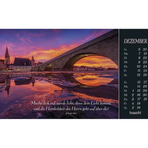 Kawohl Postkartenkalender-Sehnsucht nach Unendlichkeit 2026