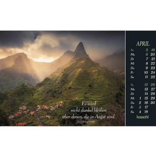 Kawohl Postkartenkalender-Sehnsucht nach Unendlichkeit 2026