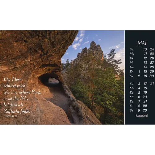 Kawohl Postkartenkalender-Sehnsucht nach Unendlichkeit 2026