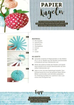 Edition Michael Fischer Bastelpapier & Origami-Sei kreativ! - Bastelpapier Watercolor - Bastelideen und 30 Bogen Motivpapier in 2 Stärken (120 g/qm, 250 g/qm)