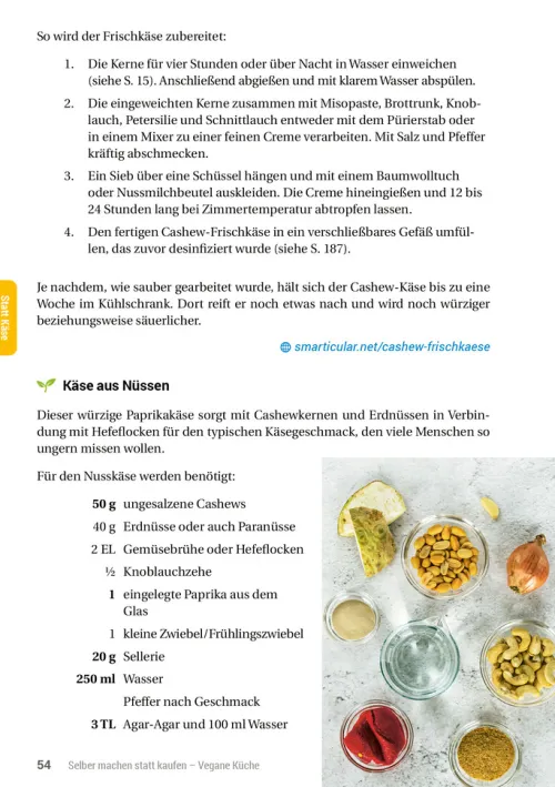 Selber machen statt kaufen - Vegane Küche*smarticular Verlag