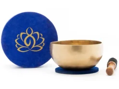 Klangschalen-Center Achtsamkeit & Gesundheit*Set in Box blau Meditation M 5184
