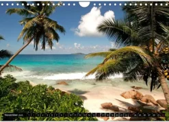 Calvendo Wandkalender*Seychellen (Wandkalender 2025 DIN A4 quer), Monatskalender
