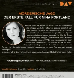 SØG. Dunkel liegt die See. Ein Nina-Portland-Thriller (Teil 1)*Der Audio Verlag GmbH Sale