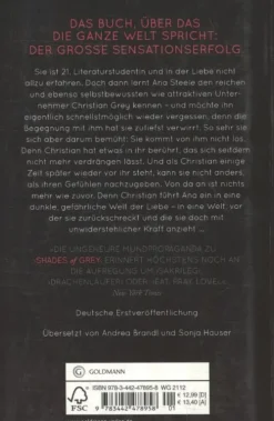 Shades of Grey 01. Geheimes Verlangen*Goldmann TB New
