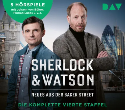 Sherlock & Watson - Neues aus der Baker Street. Die komplette vierte Staffel*Der Audio Verlag GmbH Hot