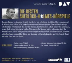 Der Audio Verlag GmbH Hörspiele·Krimis & Thriller|Krimis & Thriller·Krimi Klassiker-Sherlock Holmes 4 - Die Rückkehr