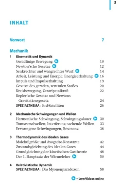 Klett Lerntraining Abi Trainer·Physik-Sicher im Abi Kompakt-Wissen Physik