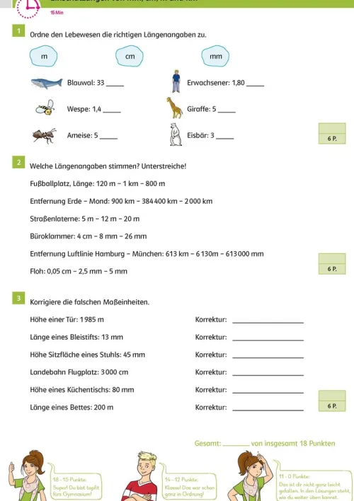 Klett Lerntraining Abi Trainer·Mathematik|Grundschule·Mathematik-Sicher ins Gymnasium 15-Minuten-Kurztests Mathematik 4. Klasse