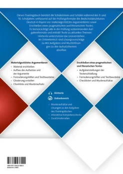 Krapp&Gutknecht Verlag Mittlere Reife·Deutsch*Sicher zum Realschulabschluss Deutsch Bayern - Trainingsbuch inkl. Lösungen und Onlinekurs