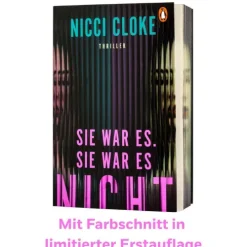 Penguin Verlag Thriller|Büchertrends Auf Social Media*Sie war es. Sie war es nicht.
