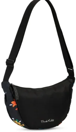 Heinrich Sieber Schmuck & Accessoires-SIEBER Umhängetasche Frida Kahlo, schwarz, 5 Liter